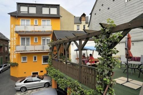 Weinstube Pension Moselbluemchen Zeltingen-Rachtig Esterno foto