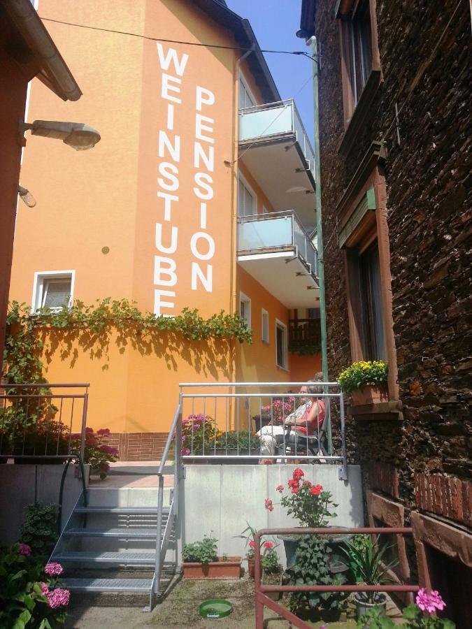Weinstube Pension Moselbluemchen Zeltingen-Rachtig Esterno foto